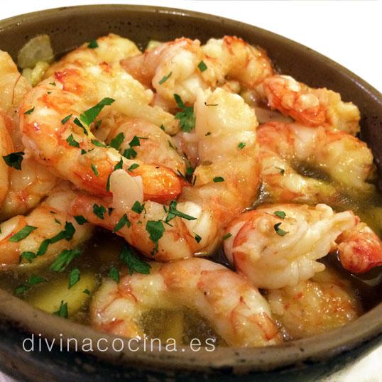 Gambas al ajillo