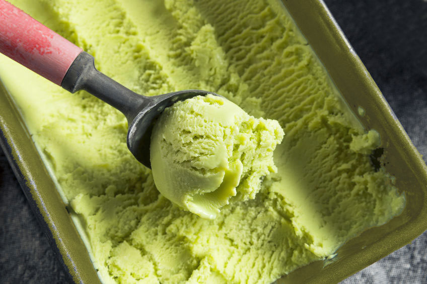 helado de aguacate