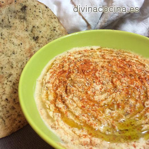 hummus de garbanzos