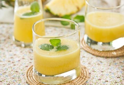 batido dulce de piña