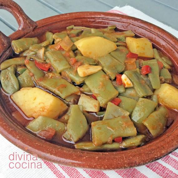 Judías verdes con patatas y pimentón: una receta clásica pero con