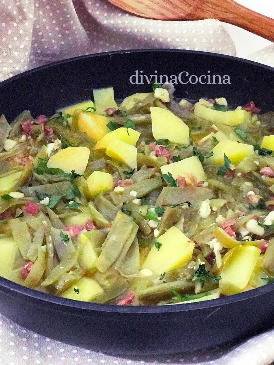 Judías verdes con patatas, la receta clásica de la mejor cocina casera