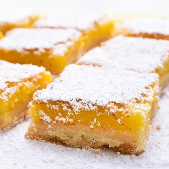 lemon bars pastelillos de limón