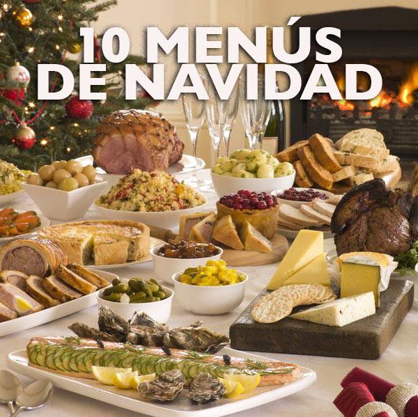 recetas menus de navidad