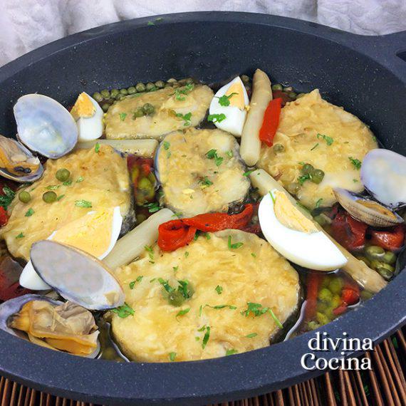Receta de merluza a la vasca - Divina Cocina