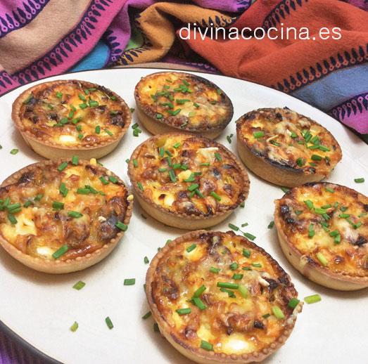 Mini quiches variados