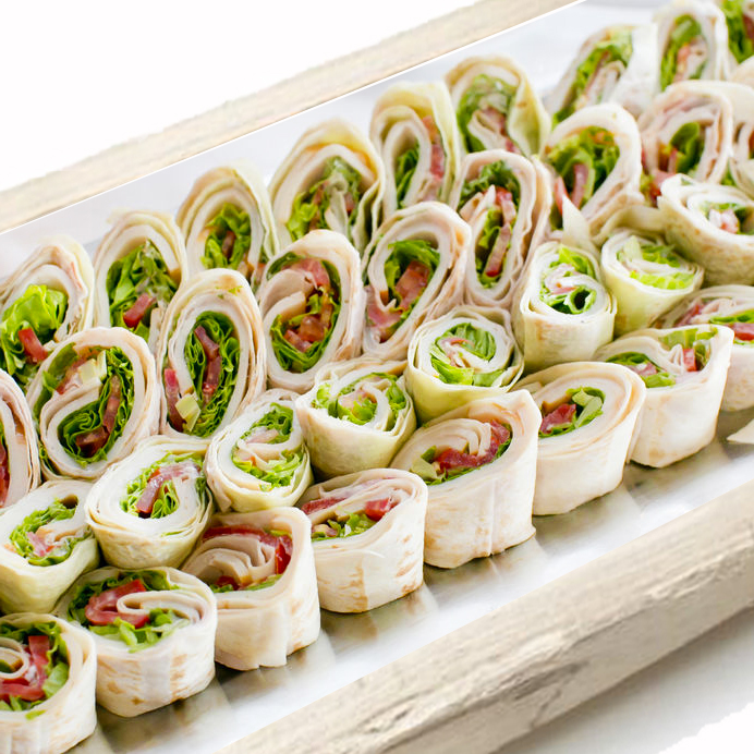 mini wraps para aperitivos