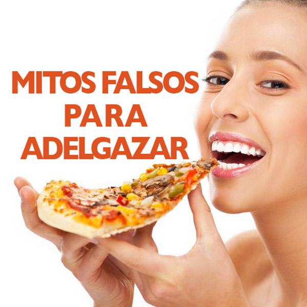 10 mitos falsos para adelgazar