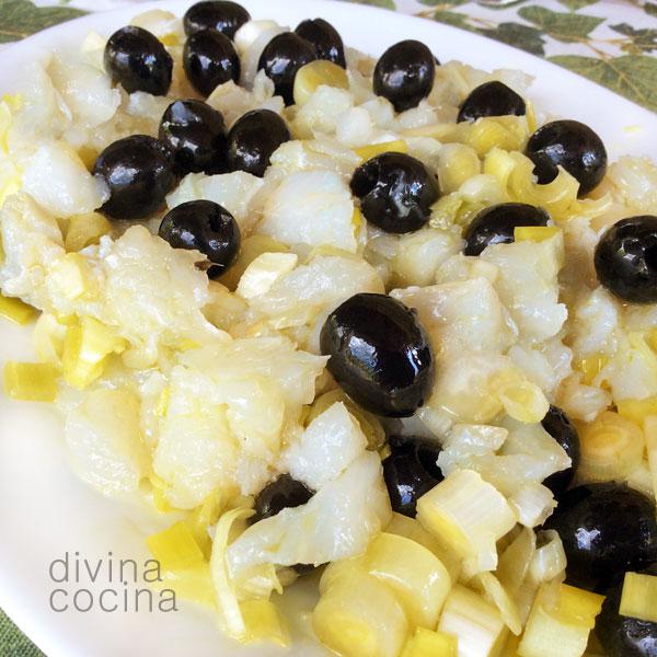 mojete de bacalao y cebolla