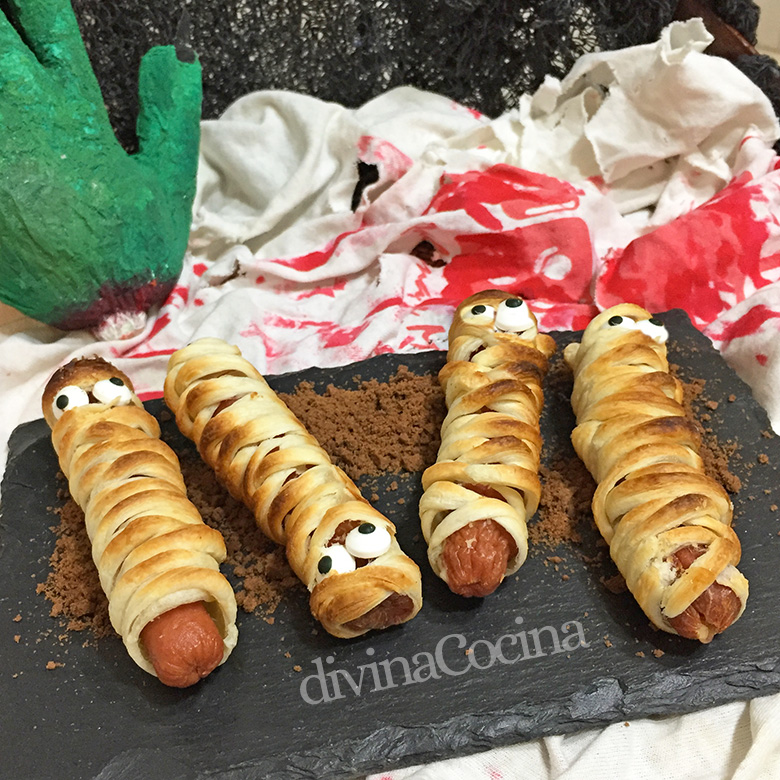 Ideas con salchichas para Halloween - Receta de DIVINA COCINA