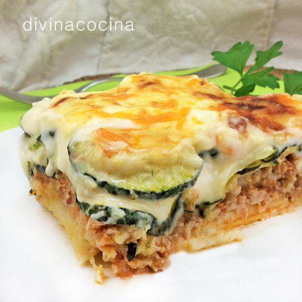 Moussaka de calabacín