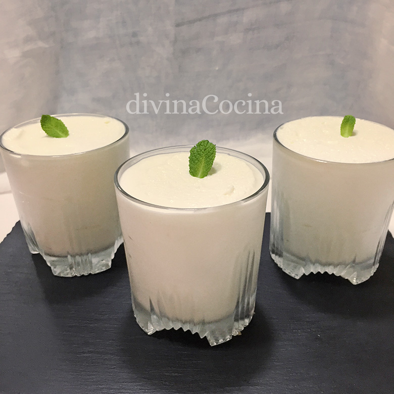 receta de mousse de leche condensada