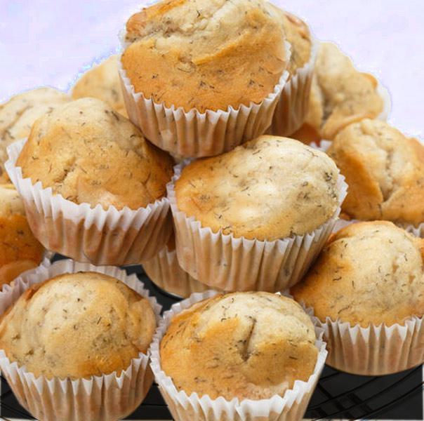 muffins de plátano