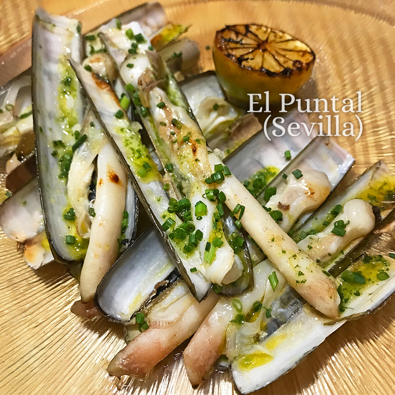 navajas a la plancha