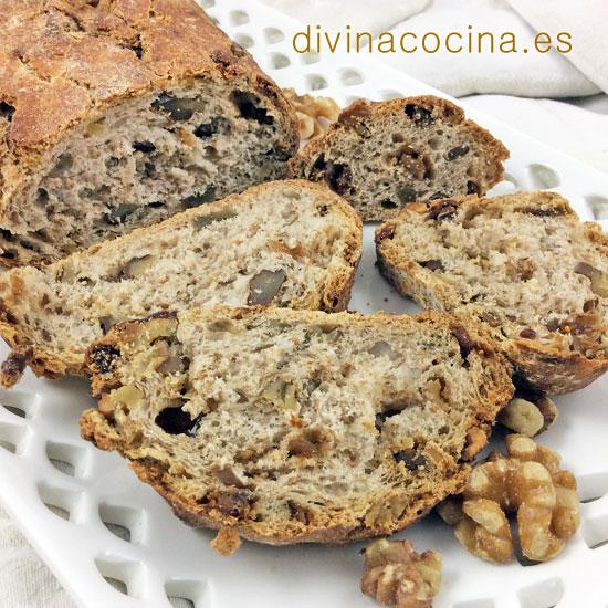 Pan de nueces con higos secos