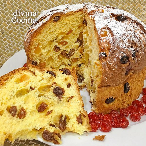 Panettone fácil sin masa madre - Receta de DIVINA COCINA