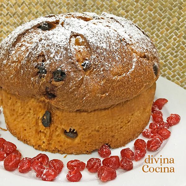 Panettone fácil sin masa madre - Receta de DIVINA COCINA