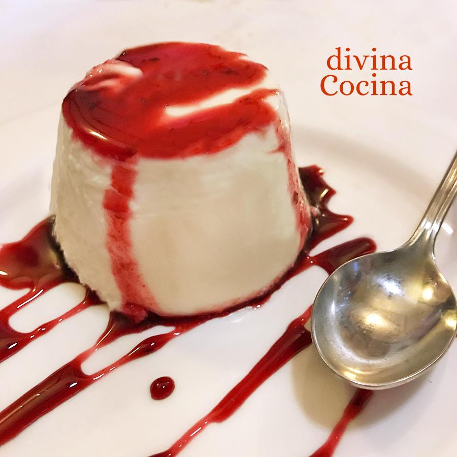 Panna Cotta (receta clásica) - Receta de DIVINA COCINA