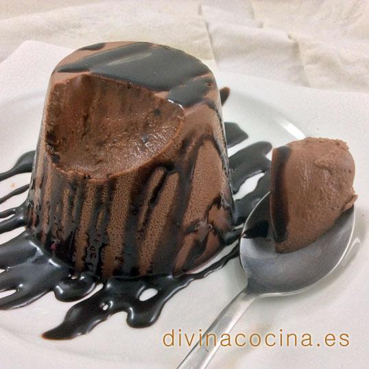 Panna cotta de chocolate