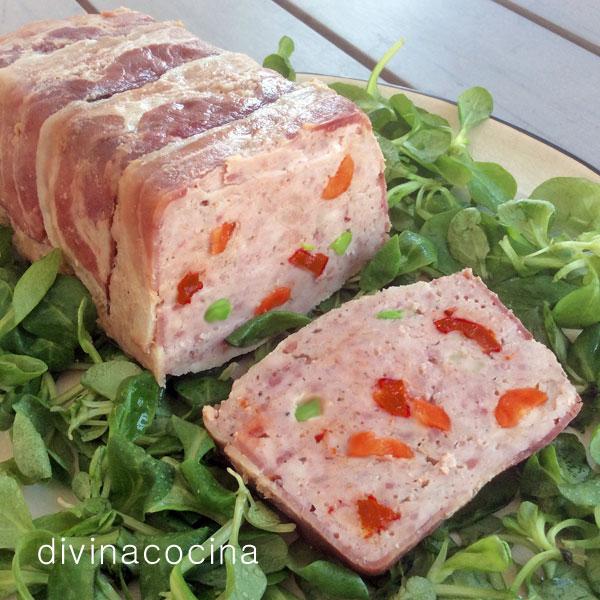 pastel de carne y verduras