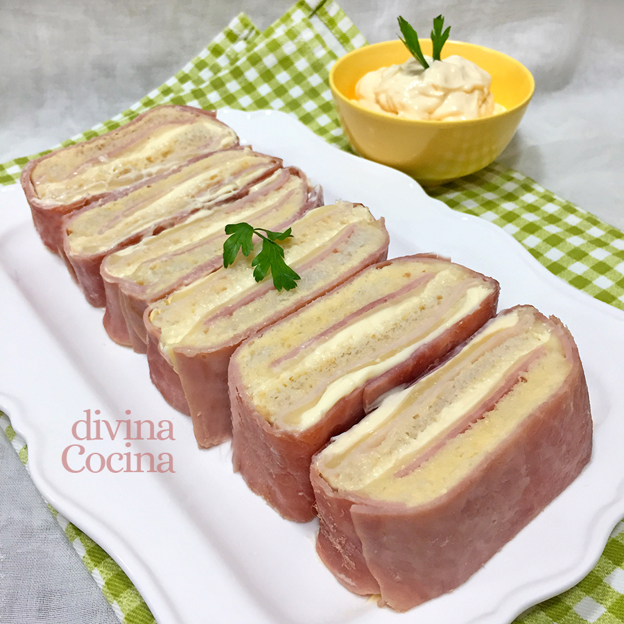 receta de pastel de jamon y queso al horno