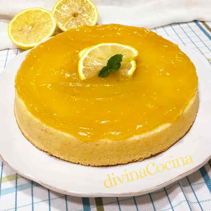 pastel de limon ingles