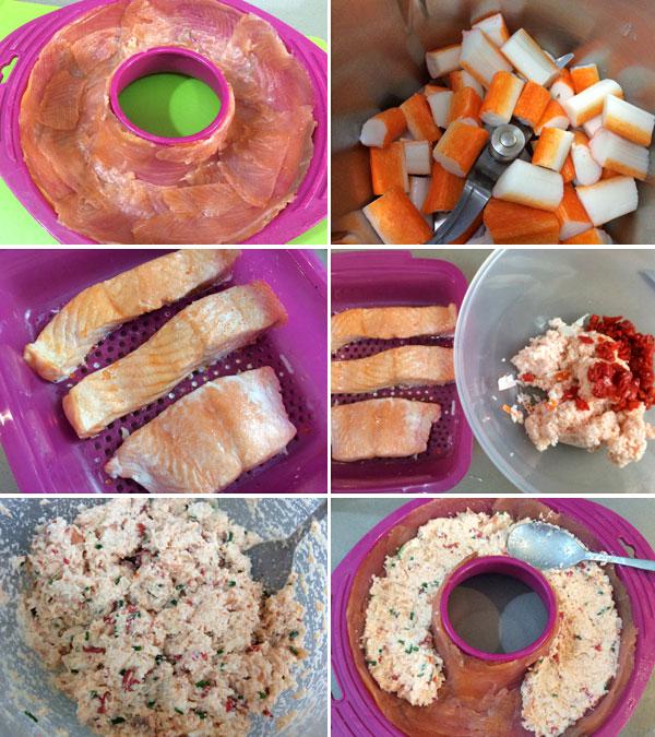 receta de pastel salmon para navidad