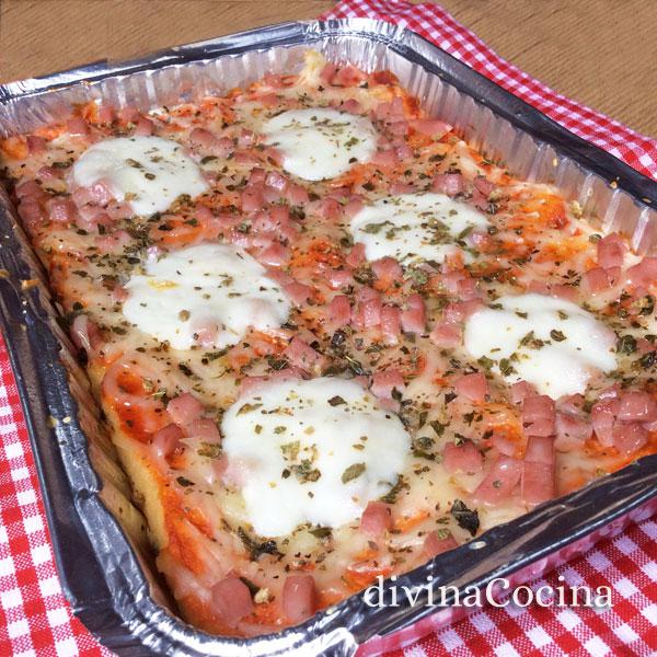 Pizzetas de atún y queso con pan de molde en Freidora de aire