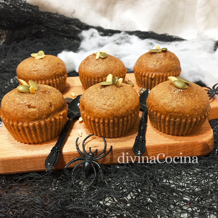 Bizcocho de calabaza en freidora de aire - Divina Cocina