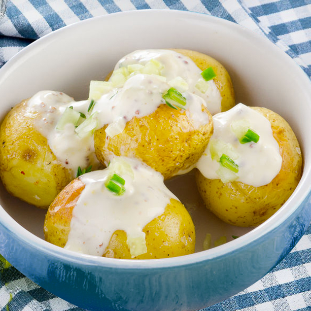patatas asadas en el microondas