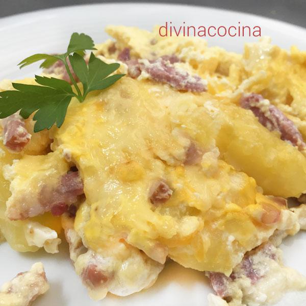 patatas-carbonara-gratinadas