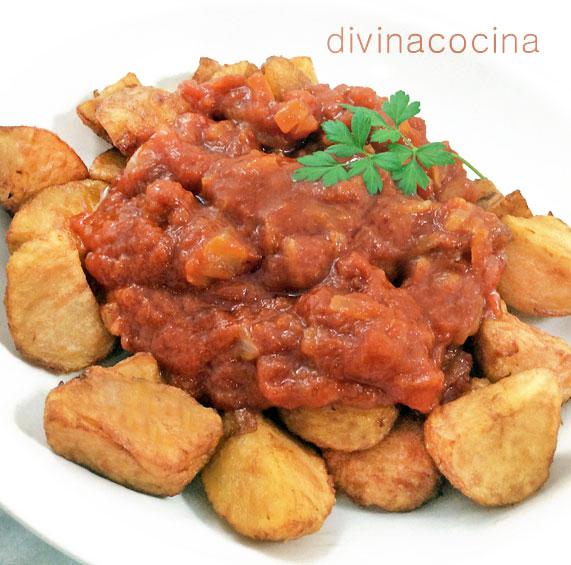 patatas con sofrito