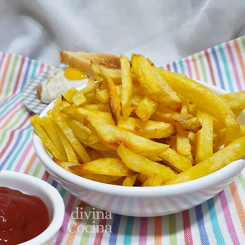 patatas fritas en el horno 