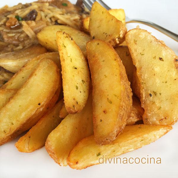 Patatas gajo con especias - Receta de DIVINA COCINA