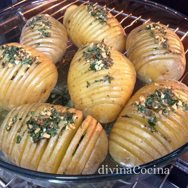  patatas hasselback