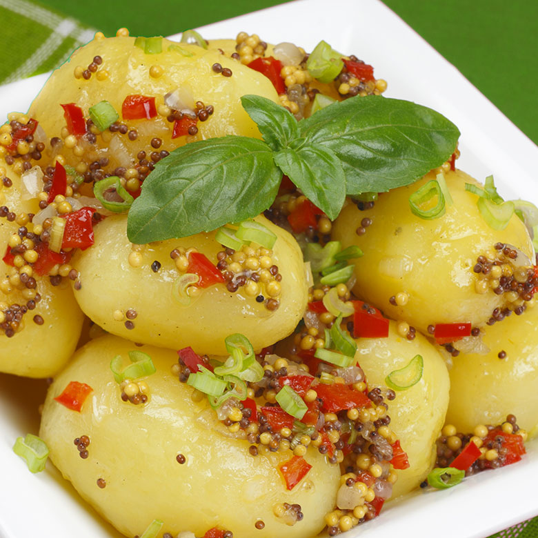 ensalada de patatas a la mostaza