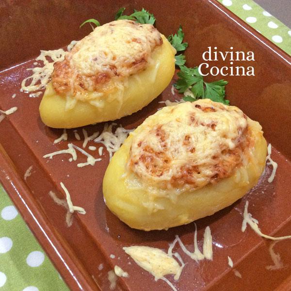 patatas rellenas de atún