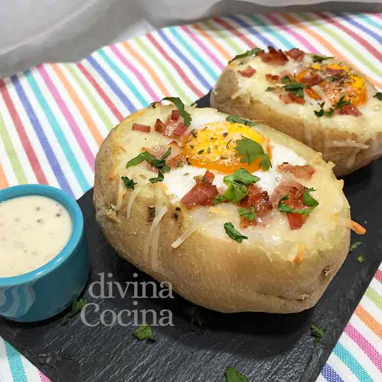 patata rellena de huevo