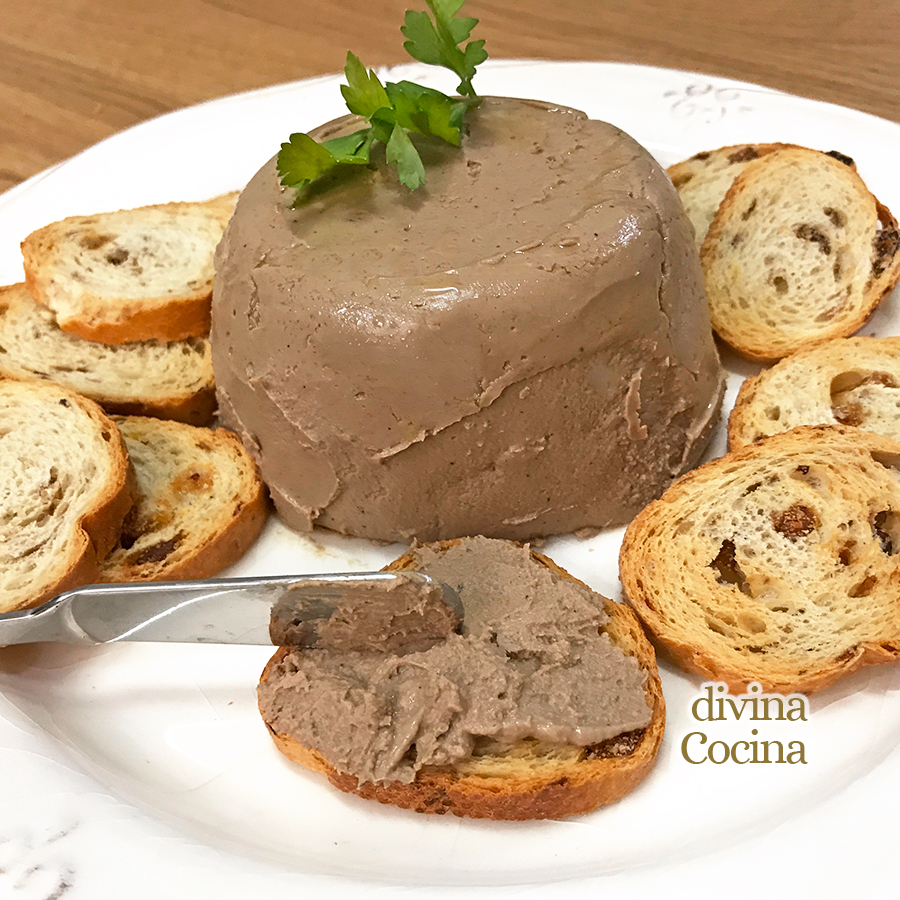 pate de higaditos de pollo casero