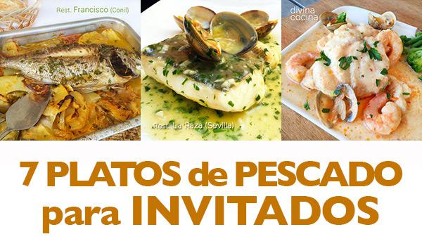 7 recetas de pescado para invitados