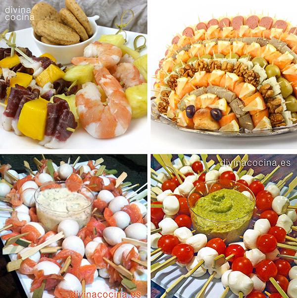 recetas pinchos de aperitivos