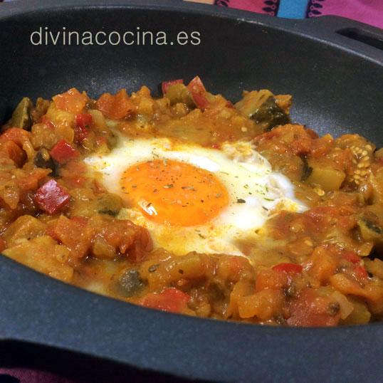 pisto-con-huevos