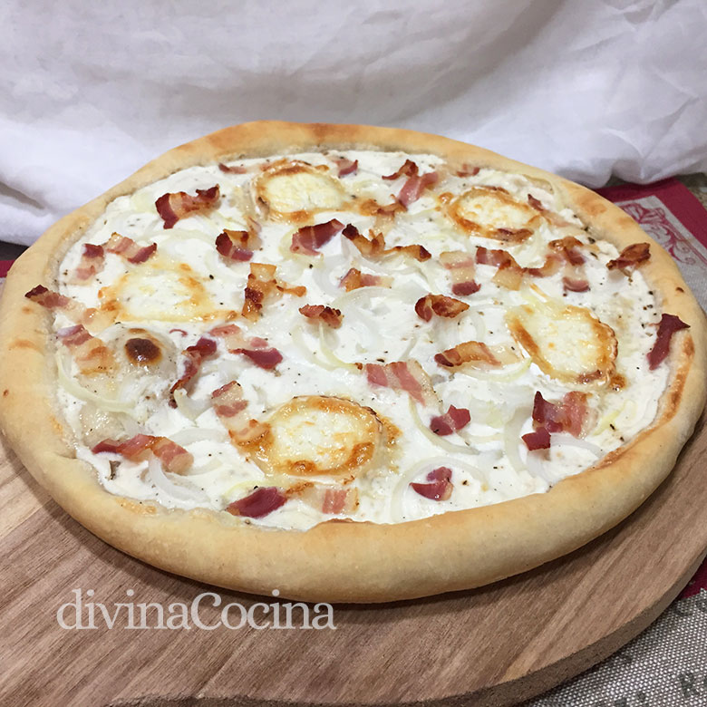 pizza carbonara