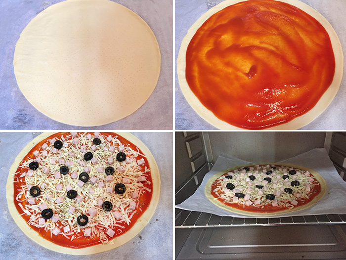 Nebu demostración constante Cómo hacer pizza con masa de hojaldre - Receta de DIVINA COCINA