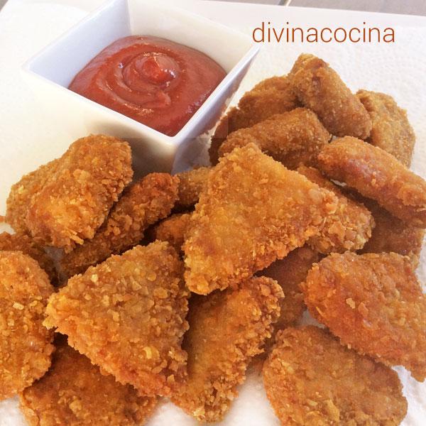 nuggets de pollo caseros