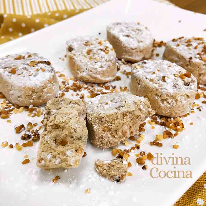 polvorones caseros de almendra