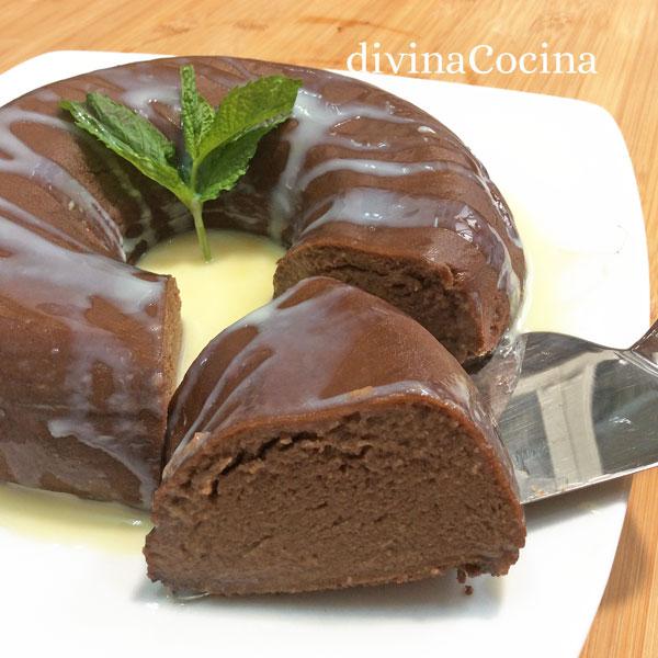 pudding de chocolate