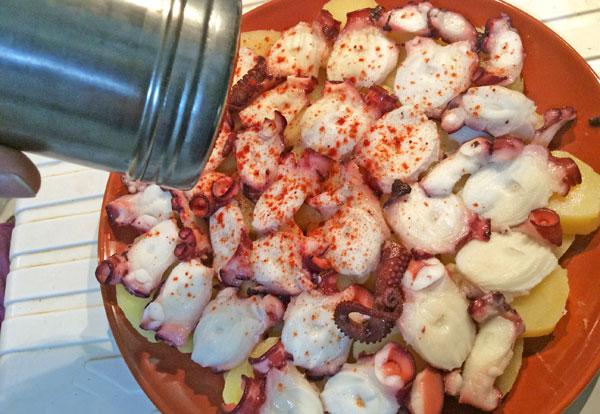 pulpo a la gallega