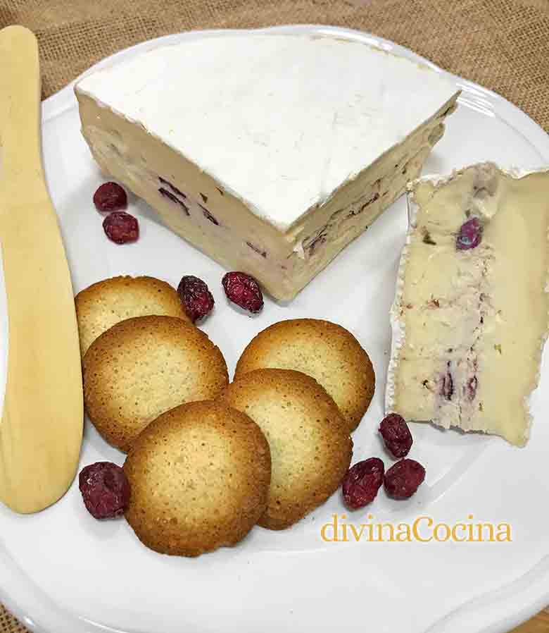 receta queso brie relleno