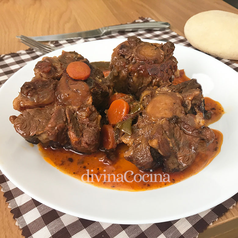 rabo de ternera guisado caldereta